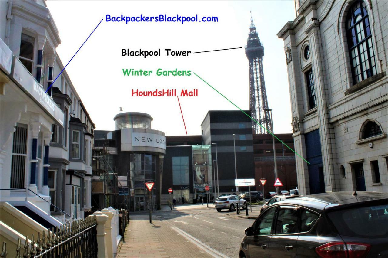 Backpackers Blackpool - Family Friendly Hotel المظهر الخارجي الصورة